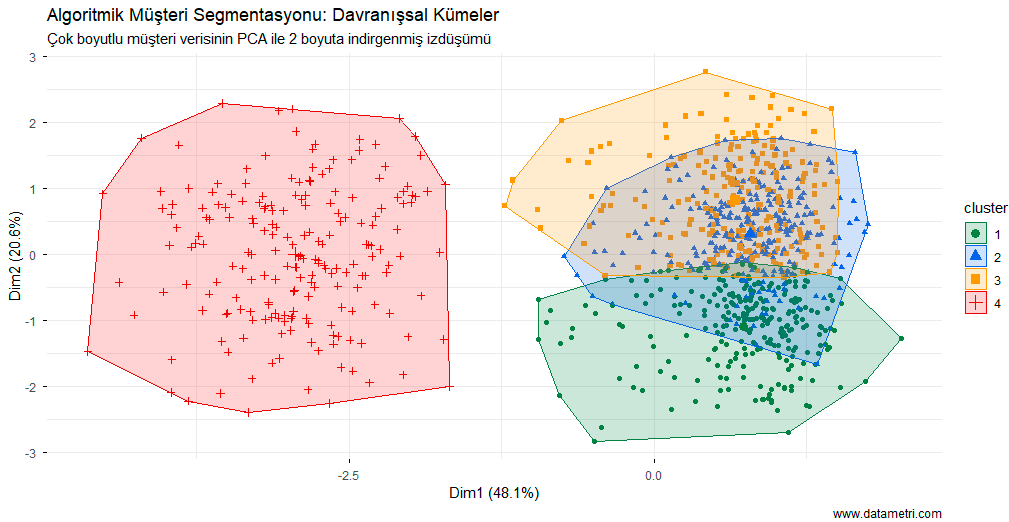 Algoritmik Kümeleme Haritası