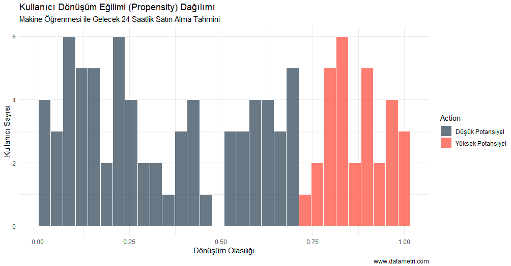 Dönüşüm Eğilimi Skor Dağılımı