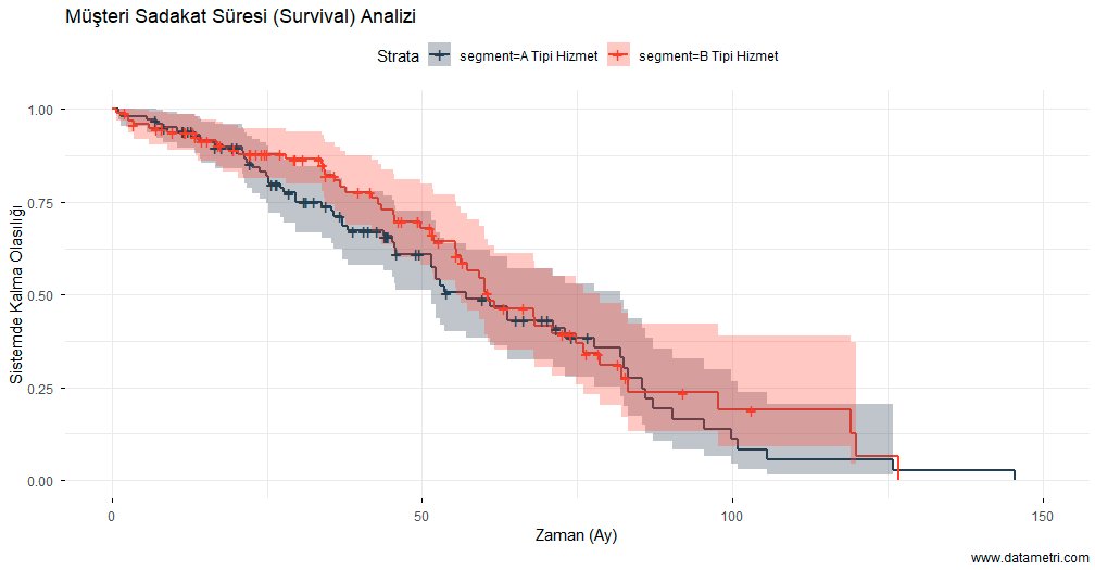 Kaplan-Meier Sağkalım Eğrisi